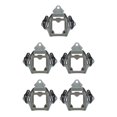 thumbnail image 2 of ZheElen WOSPORT Hunting Mount Adapter Hunter Equipment Camera Bracket Base Modified Accessories Replacement for Fast Grey 5Set, 2 of 6