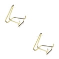 thumbnail image 4 of Baohd Iron Ores Stone Display Stand Desktop Rock Holder Decor Base Home Office Golden M 2Set, 4 of 6