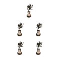 thumbnail image 1 of Youkk Iron Made Candle Holders With Exquisite Craft For Halloween Decoration Chilling Candlestick B 5Set, 1 of 6