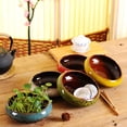 thumbnail image 4 of Baohd Flower Pot Ceramic Pots Hydroponic Planter Succulent Containers Glazed Shadow Large Diameter for Home Supplies Yellow, 4 of 9