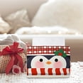thumbnail image 3 of Christmas Table Decorations,Festive Tissue Box Cover with Non-Woven Fabric and Holiday Cartoon Print for Tabletop Holiday Decorations, 3 of 6