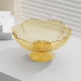 thumbnail image 2 of Dvruxg Multipurpose Kitchen Fruit Bowl with Drainage, Stylish PVC Vegetable Strainer Bowl for Buffets, Round Centerpiece Serving Tray for Parties and Gatherings, 2 of 5