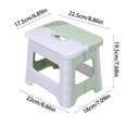 thumbnail image 3 of TopLLC Kitchen Gadgets, Kitchen Accessories, Kitchen Utensils, Kitchen Tool Space Saving Small Stool Folding Stool For Home Office Outdoor Lightweight P lastic folding st ool, 3 of 6