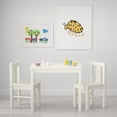 thumbnail image 4 of PJ Wood Durable Children's Table for Creative Play, Puzzles & Games, White, 4 of 8