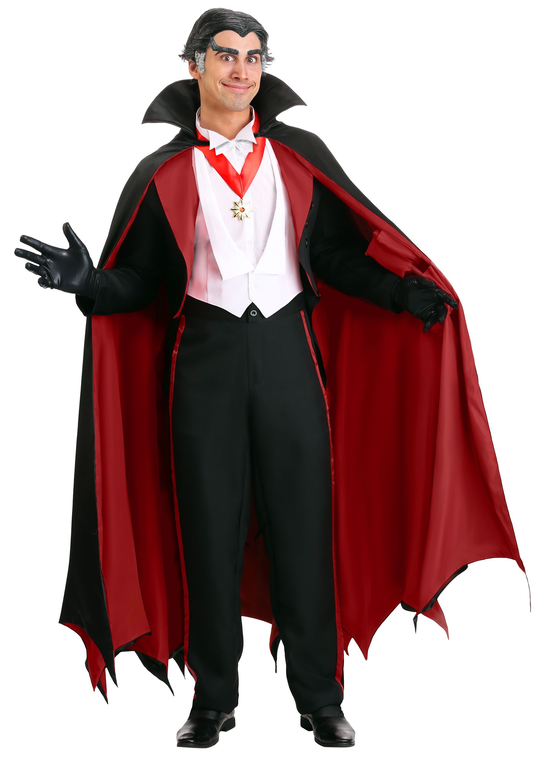 The Munsters Adult Plus Size Grandpa Munster Costume