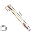 thumbnail image 1 of 85--130mm Square Spindle 8mm Galvanised Door Window Handle Iron Square Pin Home Door Hardware Accessories, 1 of 8
