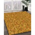 thumbnail image 3 of Ahgly Company Tapis d'Intérieur Lavable en Machine Carré Acajou Brun, 8 Pieds Carré, 3 of 7