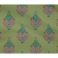 thumbnail image 4 of oneOone Cotton Flex Fabric Leaves & Floral Block Decor Fabric Printed BTY 40 Inch Wide, 4 of 4