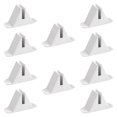 thumbnail image 3 of koolsoo 10 Pieces Dog Fence Support Gate Support Dog Panel Stable AntiSlip Reinforcement Fittings Indoor Fence Feet Garden Fence Base white, 3 of 8