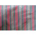 thumbnail image 3 of oneOone Cotton Silk Fabric Multicolor Stripe Printed Craft Fabric BTY 42 Inch Wide, 3 of 3