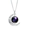 thumbnail image 1 of SIfdSeng Collier Lune 12 Constellations Cadeaux pour Maman Cadeau pour Femmes Elle Filles, 1 of 1