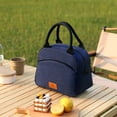 thumbnail image 2 of Rbaofujie Meal Bag with Rice Insulation Bag Large Capacity Lunch Box Bag Water Proof Ice Bag Office Lunch Bag Kitchen Organizers and Storage, 2 of 6