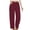 Wine, variant on AherBiu Womens Corduroy Pants High Waisted Straight Leg Casual Pants with Pockets Fall Winter Trendy Wide Leg Trousers