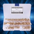 thumbnail image 1 of Nut, Brass Insert Nut, 300Pcs For Injection Molding Shaped Springs Hardware Springs Craft Gift Springs Battery Springs, 1 of 8