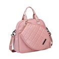 thumbnail image 3 of Siruishop Tennis Racket Holder Bag with Removable Adjustable Shoulder Strap Tennis Bag Pink, 3 of 8