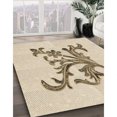 thumbnail image 3 of Ahgly Company Machine Washable Indoor Rectangle Transitional Vanilla Gold Area Rugs, 2' x 3', 3 of 7