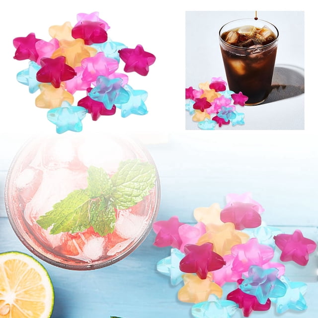 Pour Glaçons Plateau Réutilisable 5 ml Lot de 20 Portable pour Voyage Usage Extérieur Congélation Rapide Accessoire de Cuisine 20 Pcs