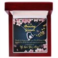 thumbnail image 1 of To Mom Great Mom Forever Necklace w Message Card, 1 of 8