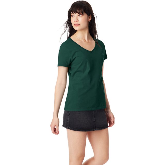T-Shirt Col en V Parfait pour Femmes