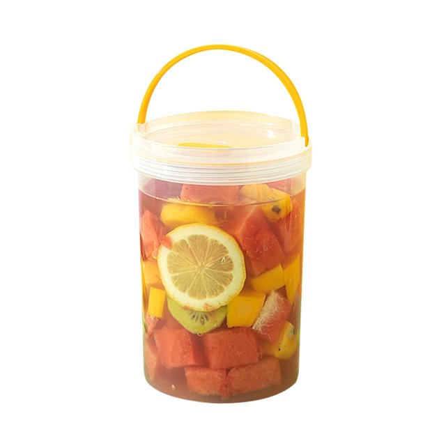 TIELUTT Leakproof Portable Food Storage Container with Handle Airtight Kitchen Pantry Kitchen Storage Vegetable Containers for Refrigerator Smell Proof Container Container Leftover Storage Container