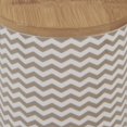 thumbnail image 4 of Design Imports CAMZ14114 Ceramic Treat Canister, Stone Chevron, 4 of 4
