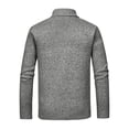 thumbnail image 3 of Grrvtrz Men's Double Breasted Cable Knit Sweater Button Down Shawl Collar Cardigans Chunky Comfortable Knit Cardigan, 3 of 3