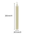 thumbnail image 3 of Mainstays 8" Unscented Ivory Column Candles, 3 of 5