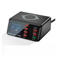 thumbnail image 3 of W Multi USB Charging Station, USB Fast Charge Charger QC3.0 PD PPS Wireless Charger ,Portable Station, 3 of 8