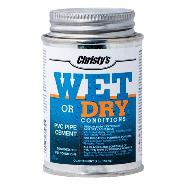 Christys 4614335 Ciment pour PVC 4 oz - Bleu