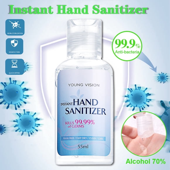 55ml 75% Alcohol Sterilization Gel Wash Free Degerming Disinfection Nursing Disposable Hand Soap Sterilizer