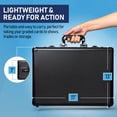 thumbnail image 2 of Premium Black 4 Row PSA Slab Case For Graded Cards | Graded Card Case Storage Box, Sports Card Cases, Baseball & Football Cards Cases, TCG Collector Slab Box Holder For PSA, B, 2 of 7