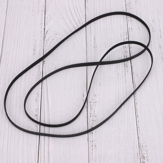 ANGGREK 3D Printer Rubber Timing Belt,3D Printer Accessories,2PCS/Pack GT2-6-1220MM Rubber Ring Closed Synchronous Belt Transmission Belt 3D Printer Part