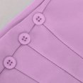 thumbnail image 4 of Gspmoly Robes Décontractées pour Femmes, Mode Femmes Robe Chemise à Col Rond Uni à Manches Longues Taille Haute Robes de Travail pour Femmes Offres Hebdomadaires, 4 of 5