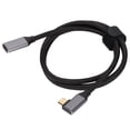 thumbnail image 4 of HD 4K Type C Extension Cable, Thickened Durable 100W 5A PD 90 Degree Type C Extension Cable Gen 2  For Tablets For Notebooks 25cm,50cm,1m, 4 of 8