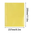 thumbnail image 2 of Yellow Plastic Folders With Pockets Heavy Duty Pocket Folders Letter Size File Folders For Documents Office School, 2 of 5