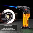 thumbnail image 4 of EARKITY Torch Lighters, Butane Refillable Lighter, Windproof Torch Lighter, Mini Butane Torch Lighter, Portable Butane Torch for Candle Fireplace Camping Baking Culinary Soldering Cooking BBQ Grill, 4 of 5