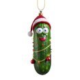 thumbnail image 1 of Amzcrzy Acrylic Cucumber Pendant Multi Functional Acrylic Decorative Christmas Tree Pendant Cute Mini Cucumber Christmas Pendant Holiday Decorations Hanging Decor Garden Decorations, 1 of 5
