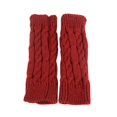 thumbnail image 4 of Harpily Women's Winter Knitted Stretch Keep Warm Riding Gloves with Mobile Phone, 4 of 4