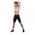thumbnail image 2 of Midnight Navy Blue Men Summer Running Shorts Gym Mens Sport Compression Tights Quick Drying Training Fitness Compression Gym Shorts M, 2 of 9