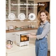 thumbnail image 4 of VEVOR Sublimation Oven Machine, 13 Qt, Fits 20oz Tumblers, with 50 Shrink Films, 1 Tape and 2 Heat Gloves, Oven for Sublimation Blank Tumblers, 4 of 9
