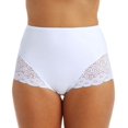 thumbnail image 3 of Bali Culotte en Dentelle à Contrôle Ferme pour Femmes - Article à Succès, TG, 2 Blanc, 3 of 4