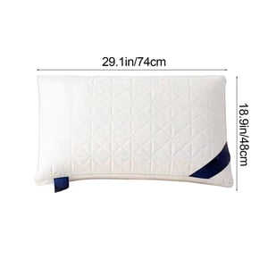 Fwttom Pillows Pillows, 1pc Pillows Hotel Pillows Bed Pillows for Sleeping Pillows for Sleeper Back & Stomach Sleeper for Sleeping The Side The Back Or The Stomach