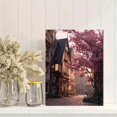 thumbnail image 2 of Qisvanset Winter Village Road Canvas Print 12x16 Inch Farmhouse Decor, 2 of 8