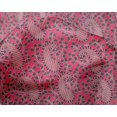 thumbnail image 4 of oneOone Silk Tabby Fabric Floral & Paisley Block Print Fabric By Yard 42 Inch Wide, 4 of 4