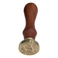 thumbnail image 1 of WHEANG Home Decor Fire Lacquer Seal Retro English Letter Copper Headquets Seal Wax Hand Account Seal and Copper Chapter Bronze Head One Size Multi-Color, 1 of 4
