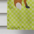 thumbnail image 4 of Carolines Treasures BB7702CHF Red Fox Drapeau Vert Maison en Toile, 4 of 4