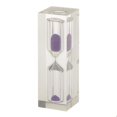 thumbnail image 1 of jifeng Acrylic Clear 3 Minute Hourglass Hourglass Kitchen Hourglass Timer Gift Colorful, 1 of 7