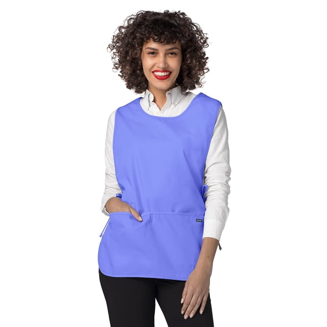 Adar Unisex Cobbler Apron (2 Pack) with 2 Pockets/Adjustable Ties - Available in 18 Colors