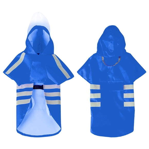 Hearth & Gear Raincoat With Reflective Strips For Wind And Rain Lightweight Outdoor Jacket For Small Medium Large Suitable For All Types Pet Clothes Hangers Metal Pet Clothes Hangers Small Pet Clothes