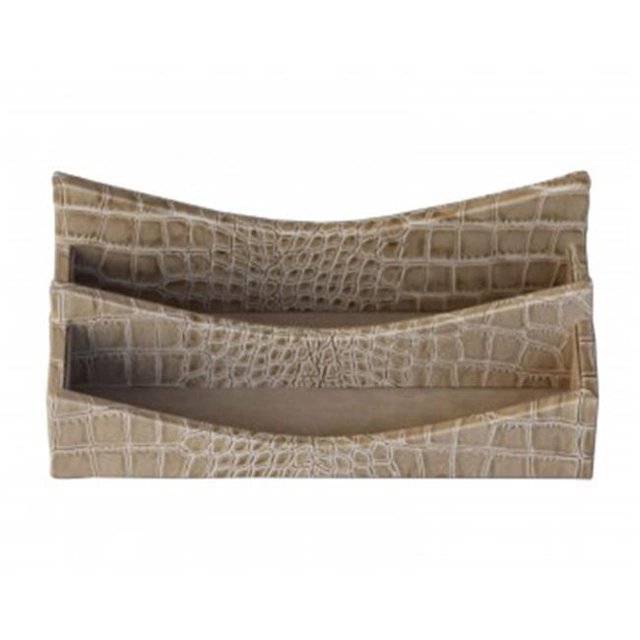 Protacini Breeze Porte-Lettres en Cuir Italien Beige